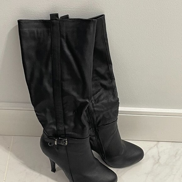 Santa Lucia Platform Stiletto Boots Size 9 - Picture 2 of 7